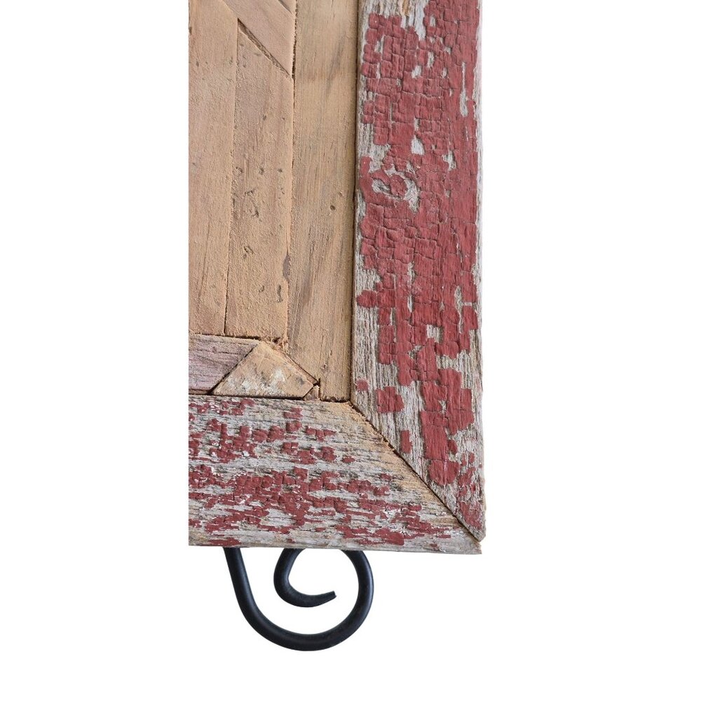 Rustic Barn‑Board Cat Wall Decor Hanging – Local Wisconsin Artisan - Picture 5 of 8
